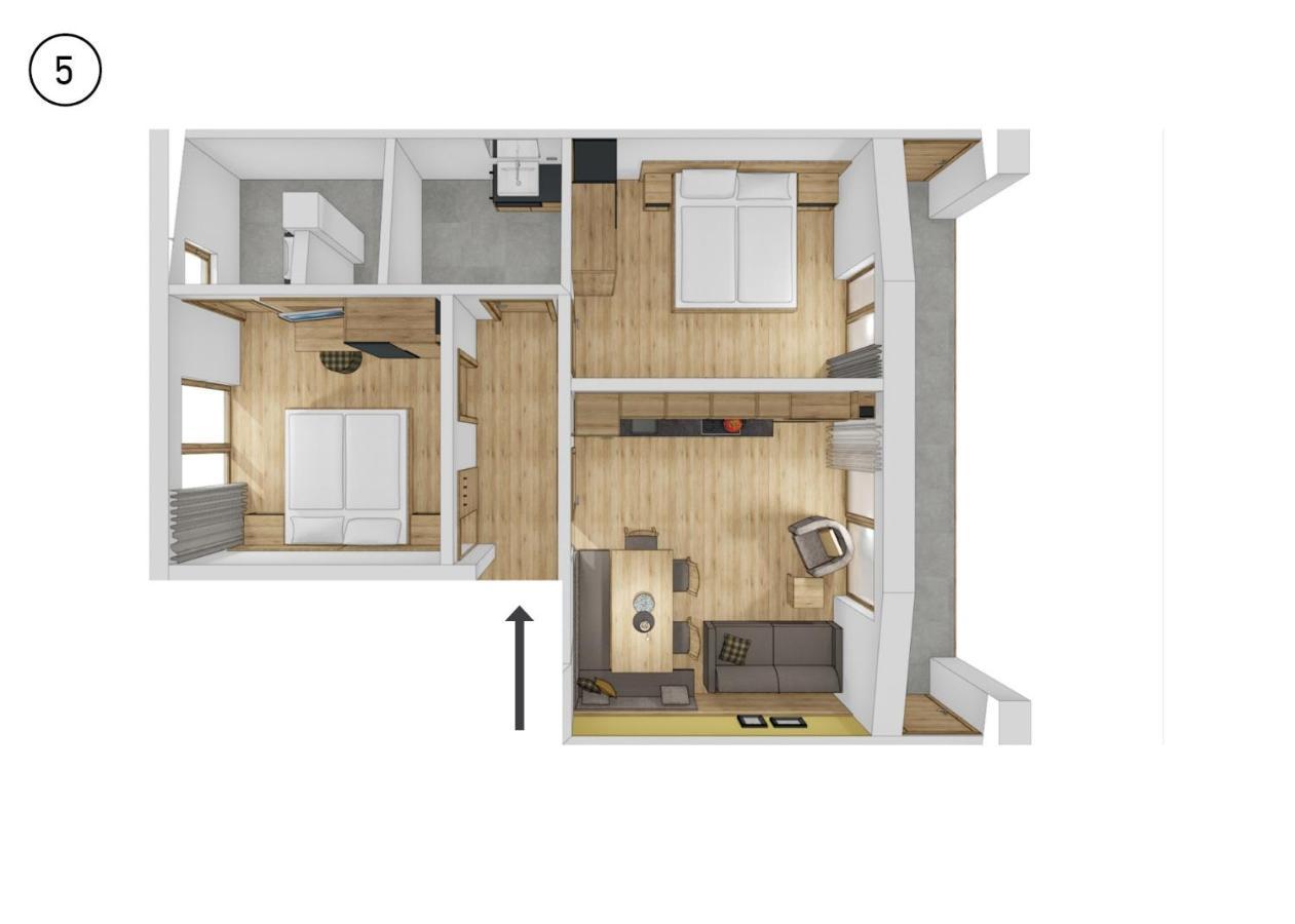 טזידו Appartement Foerra מראה חיצוני תמונה